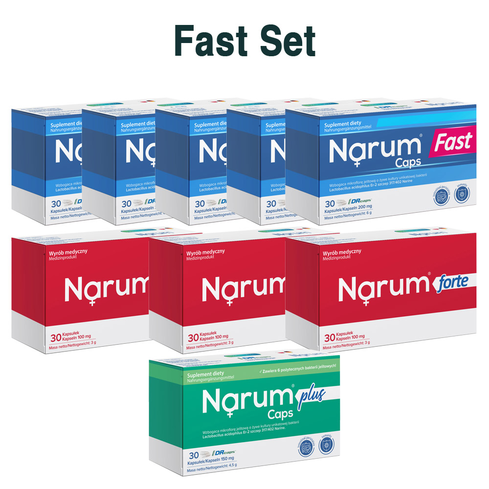 Set Narum auf Basis von Narine - FAST Set