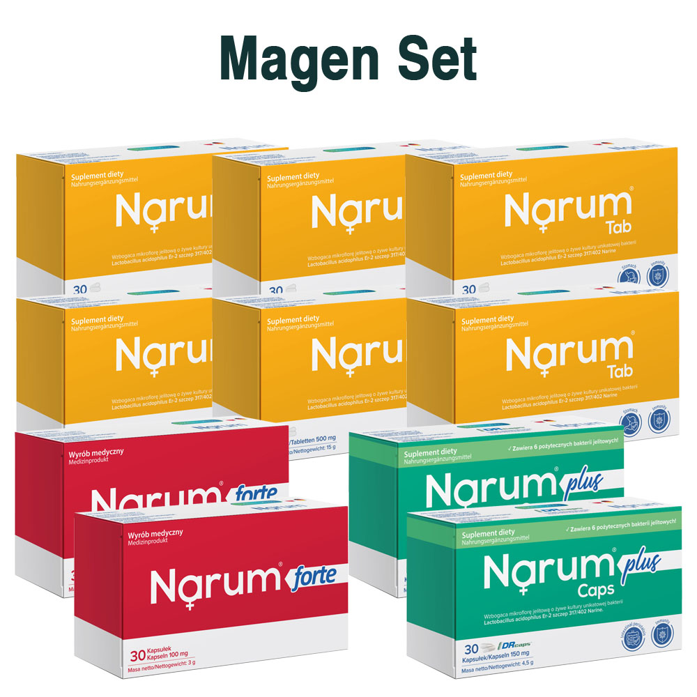 Set Narum auf Basis von Narine - Magen Set